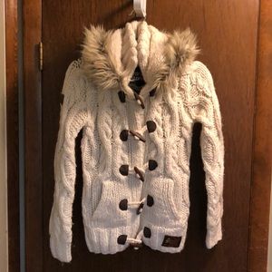 Superdry Luxe Apres Ski. Duffel coat